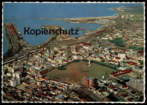 ÄLTERE POSTKARTE PORT ELIZABETH WATERFRONT Hafen Eisenbahn Südafrika Afrika africa south africa postcard Ansichtskarte