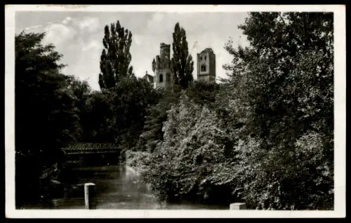 ALTE POSTKARTE LUNDENBURG DAS SCHLOSS BRECLAV Ceska republika czech republic castle chateau Ansichtskarte cpa postcard