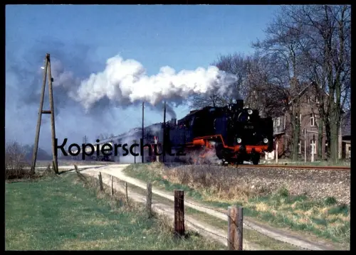 POSTKARTE DAMPFLOK 24009 & 083 RHEINGOLD HÖSTE Lienen Tenderlok locomotive à vapeur steam train Ansichtskarte