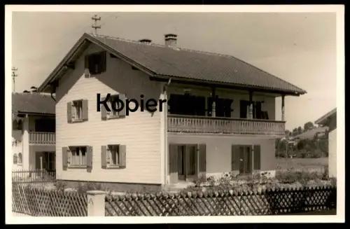 ALTE FOTO POSTKARTE PFRONTEN IM ALLGÄU HAUS FAMILIE GEORG FINK RÖMERWEG Bayern postcard AK cpa photo Ansichtskarte
