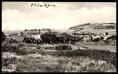 ÄLTERE POSTKARTE HOLUNGEN EICHSFELD Totalansicht Gesamtansicht Sonnenstein AK Ansichtskarte cpa postcard