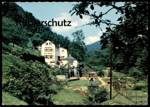 ÄLTERE POSTKARTE WALDMÜHLE DAUSENAU LAHN OASE DER RUHE UND DES FRIEDENS BEI BAD EMS NASSAU cpa postcard AK Ansichtskarte