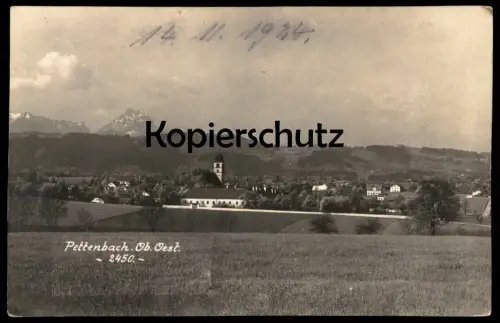 ALTE POSTKARTE PETTENBACH ALMTAL b. Kirchdorf Oberösterreich Österreich Austria cpa Ansichtskarte AK postcard