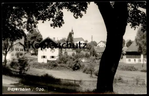 ÄLTERE POSTKARTE BAYERSOIEN Oberbayern Saulgrub Bayern Ansichtskarte AK cpa postcard