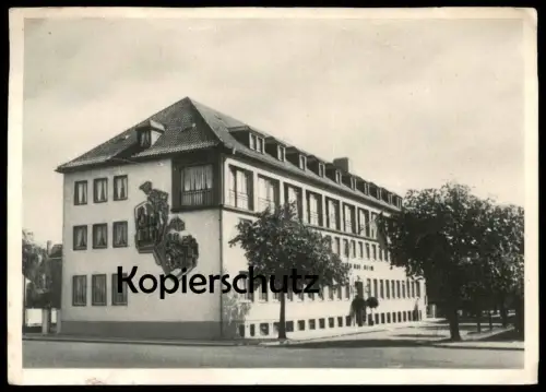 ALTE POSTKARTE ESSEN ALTENHEIM OTTO-HUE-HEIM ARBEITERWOHLFAHRT SORGT FÜR EINEN ANGENEHMEN LEBENSABEND AWO Ansichtskarte