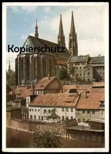 ALTE POSTKARTE GÖRLITZ PETERSKIRCHE 1951 Kirche church église Zgorzelec A. R. Steudtner Ansichtskarte cpa postcard AK