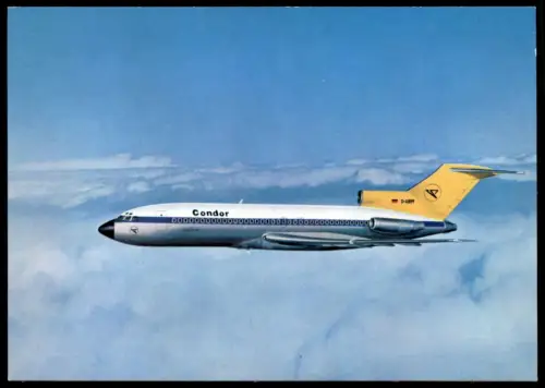 ÄLTERE POSTKARTE FLUGZEUG CONDOR BOEING 727-30 Europa-Jet Airplane Airline Avion Aircraft Ansichtskarte AK cpa postcard