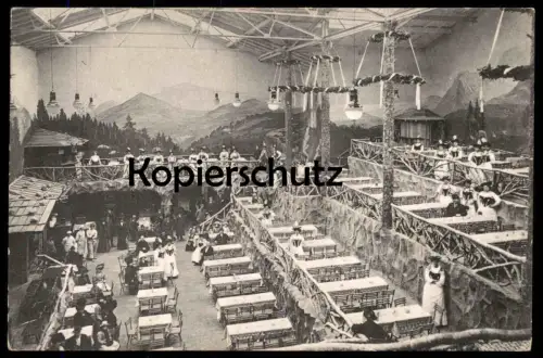 ALTE POSTKARTE GRUSS AUS DEM VERGNÜGUNGSPALAST GROSS-CÖLN ABTEILUNG OBERBAYERN KÖLN HOHENZOLLERNRING J. BARTHEL postcard