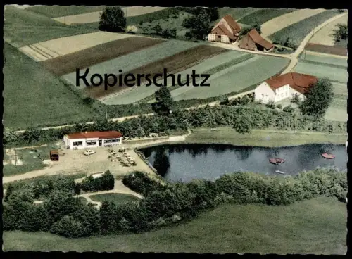 ÄLTERE POSTKARTE ERIKA-SEE ERIKASEE MENTRUP HAGEN BEI OSNABRÜCK RUF GEORGSMARIENHÜTTE lost place verlandet Ansichtskarte
