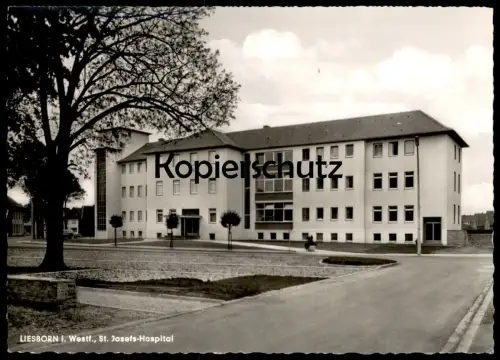 ALTE POSTKARTE LIESBORN ST. JOSEFS-HOSPITAL Krankenhaus Wadersloh AK Ansichtskarte postcard cpa