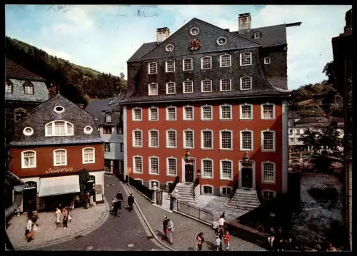 ÄLTERE POSTKARTE MONSCHAU EIFEL ROTES HAUS SOUVENIRS SOUVENIR AK Ansichtskarte cpa postcard
