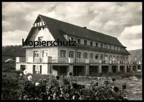 ÄLTERE POSTKARTE SLAPY NAD VLTAVOU SFORTHOTEL ZIVOHOST Tschechische Republik Ceska Cesko Ansichtskarte postcard cpa AK