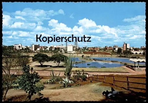 ÄLTERE POSTKARTE KENIA NAIROBI GENERAL VIEW Totalansicht Kenya East Africa Afrika postcard cpa AK Ansichtskarte