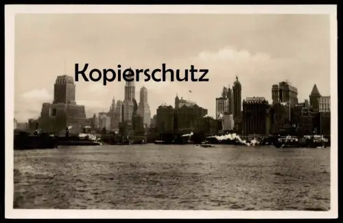ALTE POSTKARTE NEW YORK CITY MANHATTAN NORDDEUTSCHER LLOYD BREMEN N.Y. Dampfer postcard cpa AK Ansichtskarte