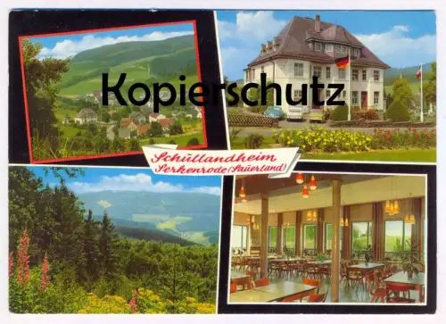 ÄLTERE POSTKARTE SERKENRODE SCHULLANDHEIM DER STADT REMSCHEID FINNENTROP SAUERLAND AK Ansichtskarte postcard cpa