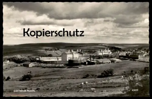 ÄLTERE POSTKARTE DARTMOOR PRISON HMP PRINCETOWN Devon Gefängnis convict postcard cpa Ansichtskarte AK