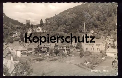 ÄLTERE POSTKARTE ELMSTEIN PFALZ Gesamtansicht Totalansicht Total Lambrecht Ansichtskarte AK postcard