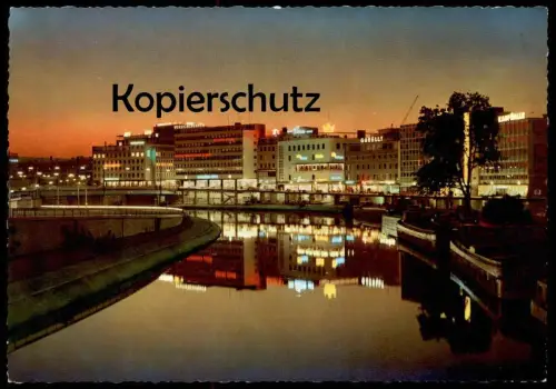 DREI ÄLTERE POSTKARTEN SAARBRÜCKEN SAARLANDHALLE BERLINER PROMENADE OPEL REKORD Ansichtskarte AK cpa postcard