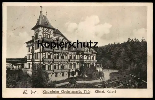 ALTE POSTKARTE KLOSTERLAUSNITZ KINDERHEIM Thüringen children's home foyer d'enfants AK cpa postcard Ansichtskarte