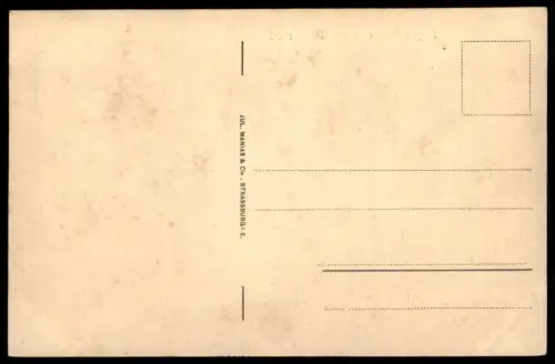 ALTE POSTKARTE RUPRECHTSAU SCHLOSS POURTALÈS ROBERTSAU STRASSBURG STRASBOURG chateau Ansichtskarte postcard AK cpa