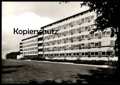 ÄLTERE POSTKARTE FRANZISKUS-HOSPITAL HARDERBERG GEORGSMARIENHÜTTE bei Osnabrück Osnabrueck Krankenhaus Hopital cpa AK