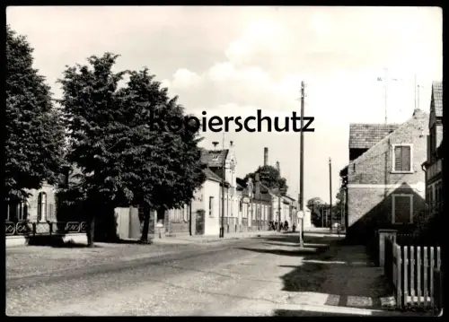 ÄLTERE POSTKARTE GOLDBECK KREIS OSTERBURG BABENER STRASSE Arenburg-Goldbeck Ansichtskarte AK cpa postcard