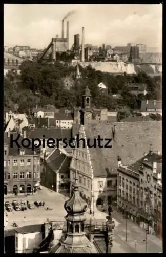 ÄLTERE POSTKARTE ZWICKAU TEILANSICHT 1967 Industrie Fabrik Totalansicht Gesamtansicht Ansichtskarte cpa postcard AK