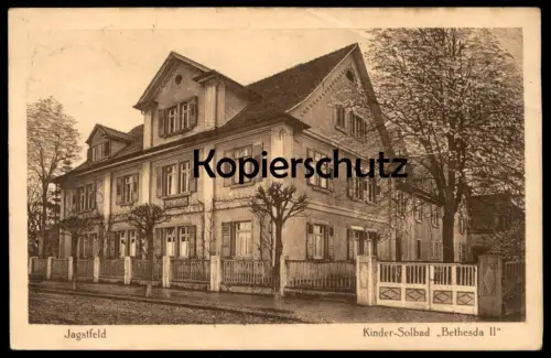 ALTE POSTKARTE JAGSTFELD KINDER-SOLBAD BETHESDA II Bad Friedrichshall Baden-Württemberg Ansichtskarte postcard cpa AK