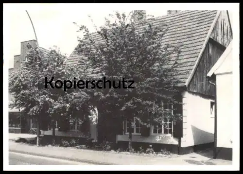 ÄLTERE POSTKARTE SAERBECK FRÜHLING AN DER GREVENER STRASSE 1982 Kotten Heuerhaus cpa postcard AK Ansichtskarte