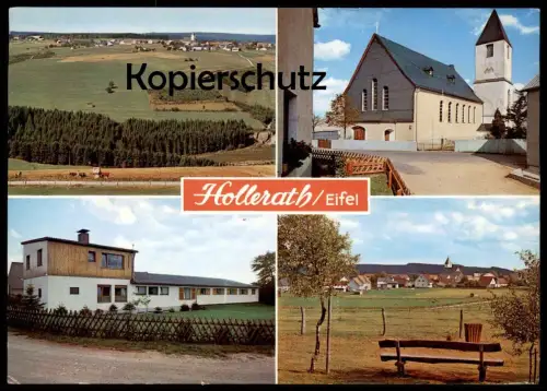 ÄLTERE POSTKARTE HOLLERATH EIFEL HELLENTHAL NATURPARK NORDEIFEL Ansichtskarte postcard cpa AK