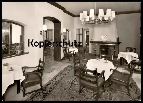 ÄLTERE POSTKARTE MÜNSTER WESTFALEN RESTAURANT RHEINISCHER HOF SEIT 1791 KAMIN Ansichtskarte AK cpa postcard