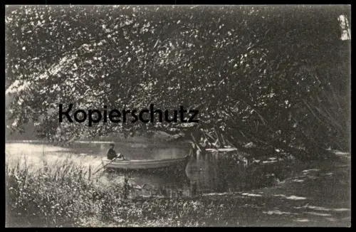ALTE POSTKARTE STUBBENKAMMER HERTA SEE BOOT Hertha See Herthasee Hertasee Lohme AK postcard Ansichtskarte