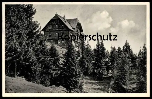 ALTE POSTKARTE ROBERT HÜTTIG STUBENBERGHAUS AM SCHÖCKEL POST RADEGUND GRAZ Austria Österreich Autriche cpa postcard AK