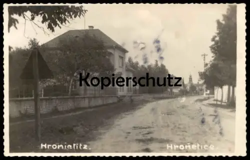 ALTE POSTKARTE HRONIETITZ HRONETICE Ronietieze Tschechische Republik ceska cesko Ansichtskarte AK postcard cpa