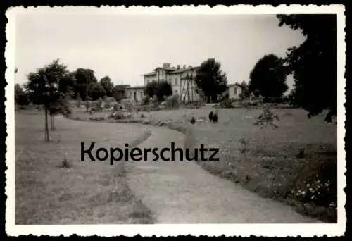 ALTE FOTO POSTKARTE HERINGEN HELME GRÜNANLAGEN AM BAHNHOF 1966 KREIS NORDHAUSEN cpa photo postcard