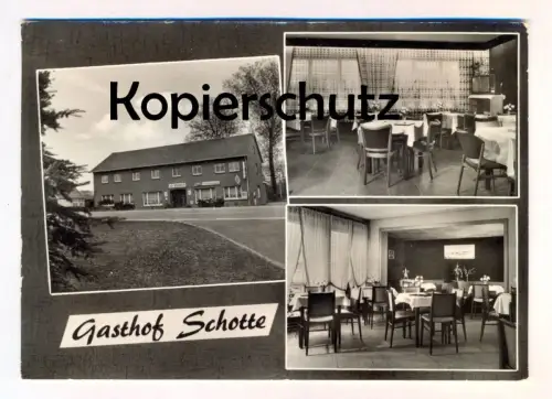 ALTE POSTKARTE LINGEN EMS GASTHOF FRANZ SCHOTTE ESTRINGEN 5 FREMDENZIMMER IMBISS cpa AK Ansichtskarte postcard