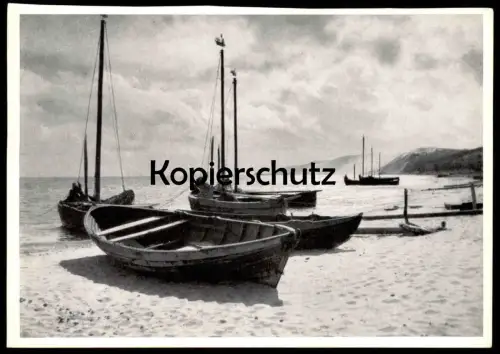 ÄLTERE POSTKARTE KEITELKÄHNE BEI PILLKOPPEN KURISCHES HAFF Kurische Nehrung Rossitten Morskoje postcard AK Ansichtskarte