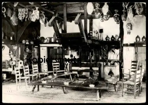 ÄLTERE POSTKARTE MÜHLENHAUS BOCKWINDMÜHLE MÜNSTER WINDMÜHLE Mühle Mill Moulin à vent Windmill Ansichtskarte postcard cpa