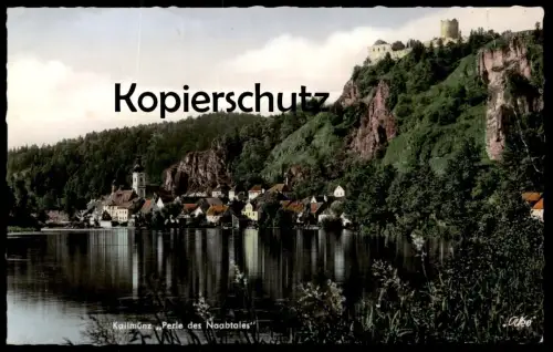 ÄLTERE POSTKARTE KALLMÜNZ PERLE DES NAABTALES Naabtal Oberpfalz Pfalz Bayern postcard Ansichtskarte AK cpa