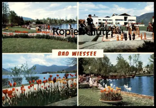 ÄLTERE POSTKARTE BAD WIESSEE JOUEURS D'ÉCHECS SCHACH SPIELEN PLAYING CHESS postcard Ansichtskarte AK cpa