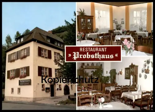 ÄLTERE POSTKARTE NEUSTADT AN DER HAARDT RESTAURANT PROBSTHAUS Ursula Schäfer Mandelring 93 Ansichtskarte postcard AK cpa