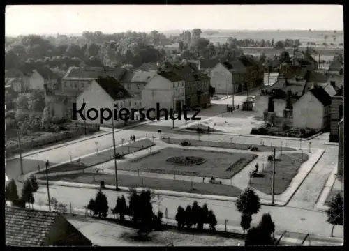 ÄLTERE POSTKARTE RZEPIN WIDOK OGOLNY Fot. J. Siudecki Polska Poland Pologne Polen postcard Ansichtskarte cpa AK