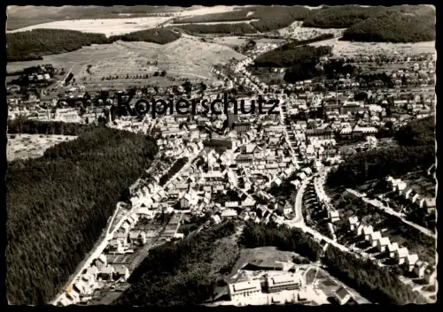 ÄLTERE POSTKARTE TAILFINGEN FLIEGERAUFNAHME LUFTBILD 1958 ALBSTADT Ansichtskarte AK postcard cpa