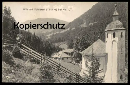 ALTE POSTKARTE WILDBAD 1112 m VOLDERTAL VOLDERS TUFELS BEI HALL IN TIROL Österreich Ansichtskarte AK cpa postcard