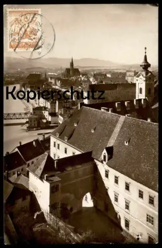 ALTE POSTKARTE STADT STEYR VOM TABOR 1929 OBERÖSTERREICH Österreich Austria AK Ansichtskarte postcard cpa