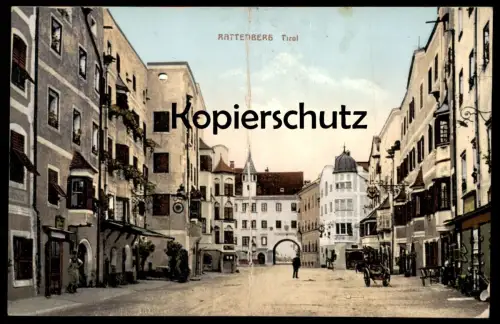 ALTE POSTKARTE RATTENBERG 1914 TIROL Österreich Austria Autriche Ansichtskarte AK postcard cpa