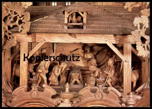 ÄLTERE POSTKARTE TREBECHOVICKY BETLEM TREBECHOVICE KRIPPE JESLICKY crib Tschechische Republik Ceska Cesko cpa postcard