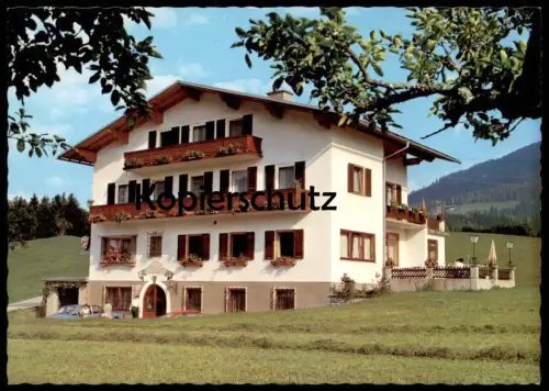 ÄLTERE POSTKARTE NIEDERNFRITZ ALPENGASTHOF HOCHKÖNIGBLICK SCHNITZHOFER HÜTTAU SALZBURG TIROL