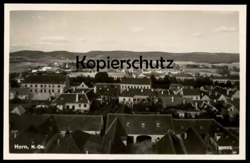 ALTE POSTKARTE HORN NIEDERÖSTERREICH Total Totalansicht Gesamtansicht Panorama Österreich Austria Autriche Ansichtskarte