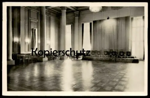 ÄLTERE POSTKARTE KARL-MARX-STADT KULTURPALAST DER WERKTÄTIGEN 1956 INNENANSICHT Saal Ansichtskarte cpa AK postcard